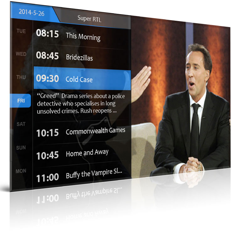 Electronic Program Guide (EPG)