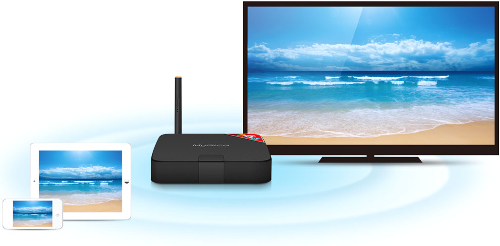cast from mobile devices and PC to TV