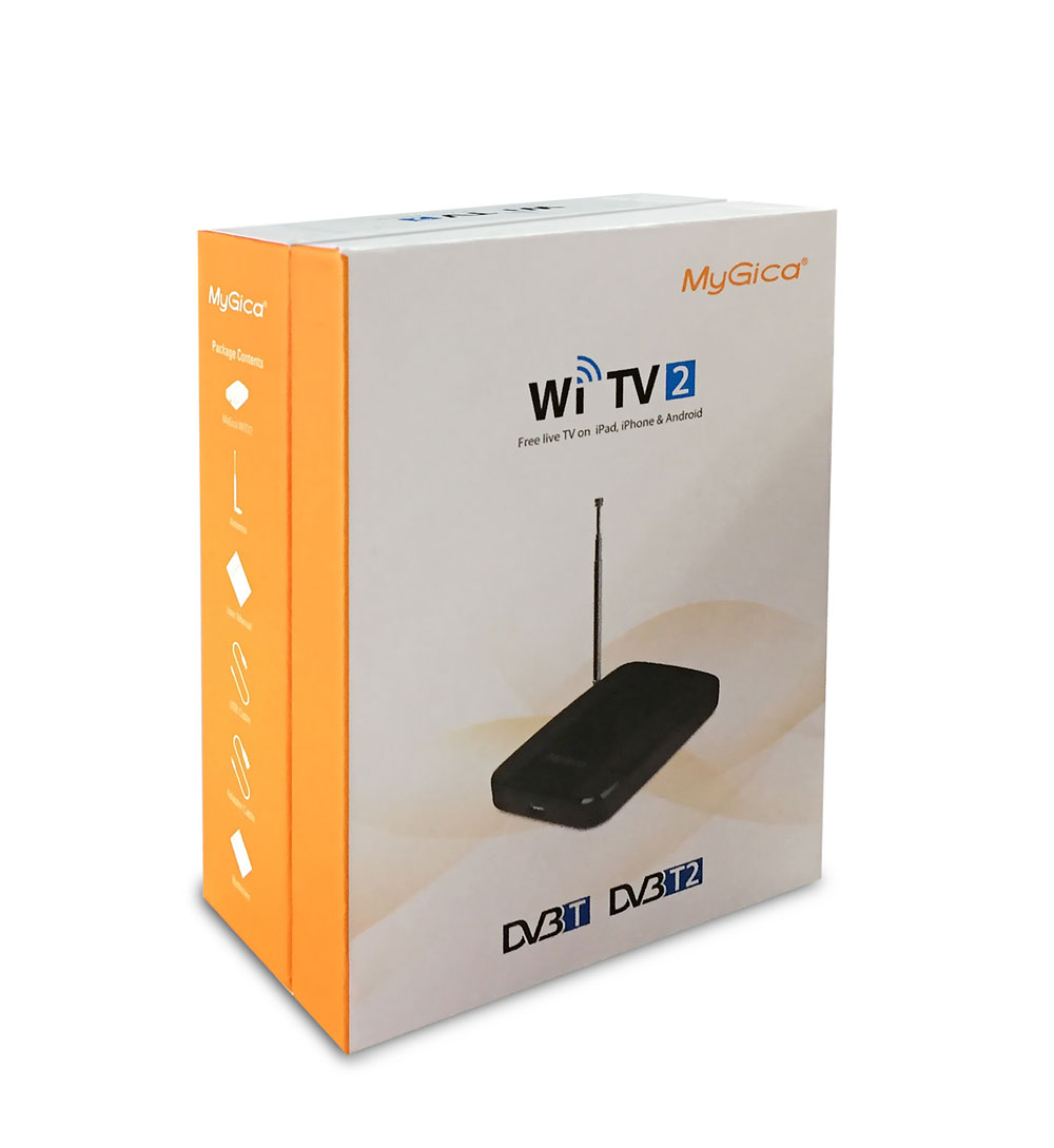 MyGica WiTV T2 - DVB-T2 Receiver Wireless Network TV Tuner for Phone & Pad