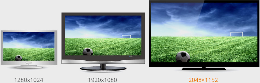 2048*1152 hd video graphics adapter