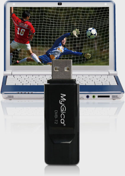 MyGica T230C is USB DVB-T2/T/C TV Stick Receiver