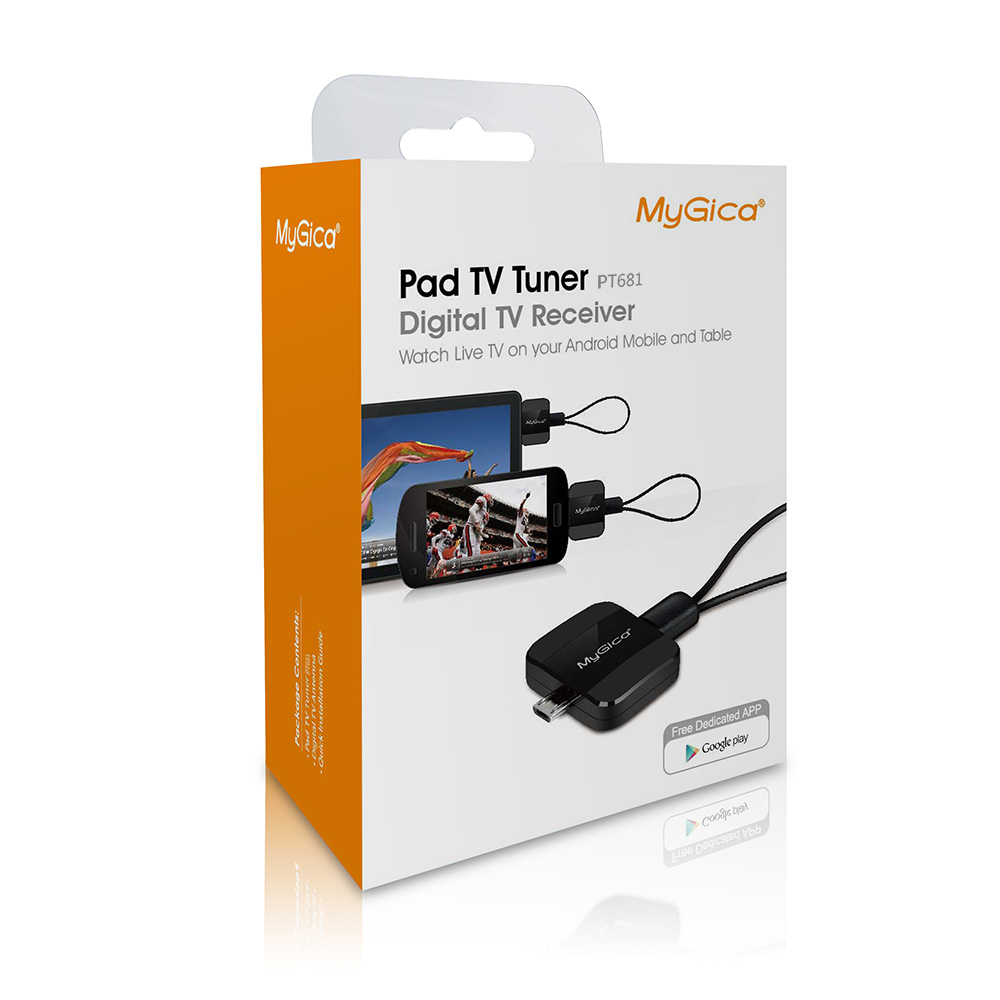 MyGica Sintonizador de TV USB híbrido, ATSC/Clear QAM HDTV para PC portátil  Windows10 y Android TV con mini antena de TV