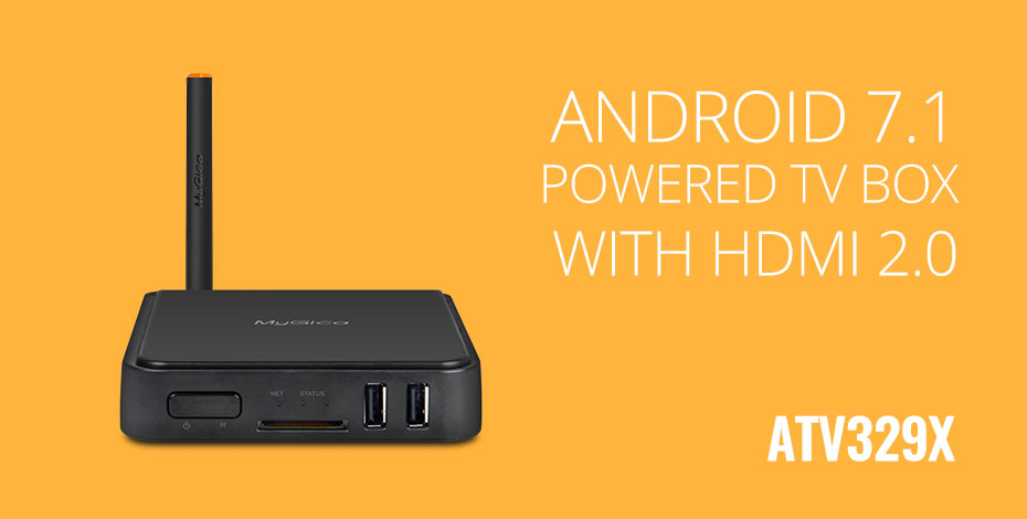 Android 7.1 Marshmallow Set-top Box supports HDR and digital tv tuner