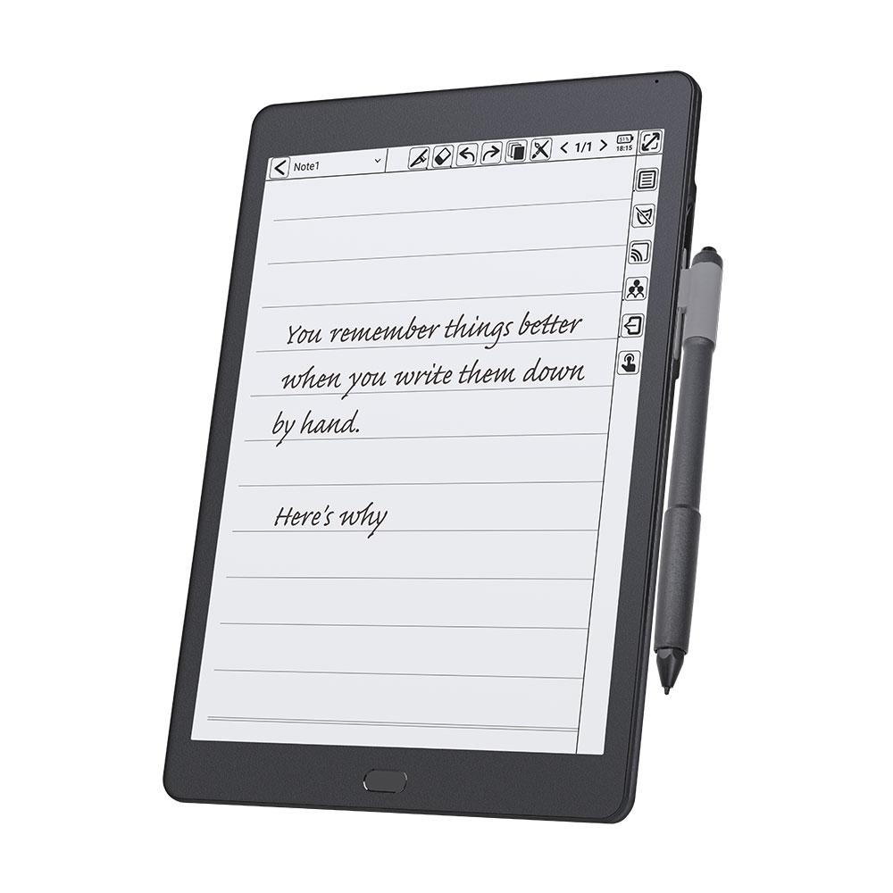 Paper Tablet E Ink Notepad and eReader KloudNote