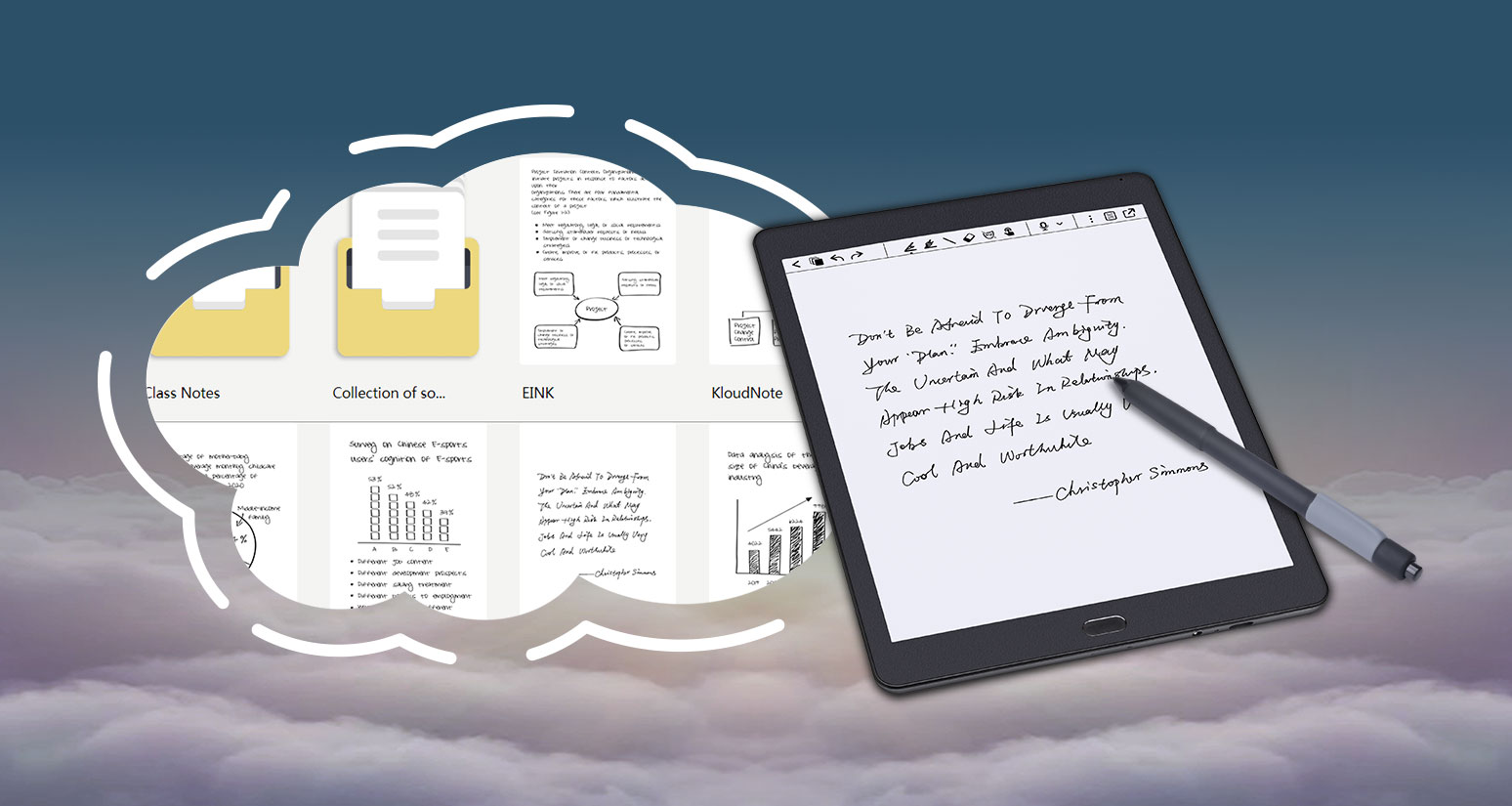 Embracing the Digital Revolution with E Ink Tablet A Review of Kloudnote